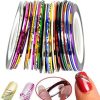 30 Colors Multicolor Mixed Colors Rolls Striping