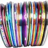 30 Colors Multicolor Mixed Colors Rolls Striping