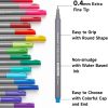Shuttle Art Fineliners, 100 colors colour