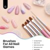 Beetles 6pcs Nail Art Brushes Set