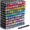 100 Colors Art Pens Alcohol-Based Markers