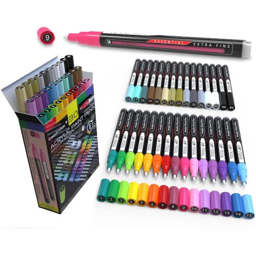 Acrylic Paint Pens 30 Assorted Markers