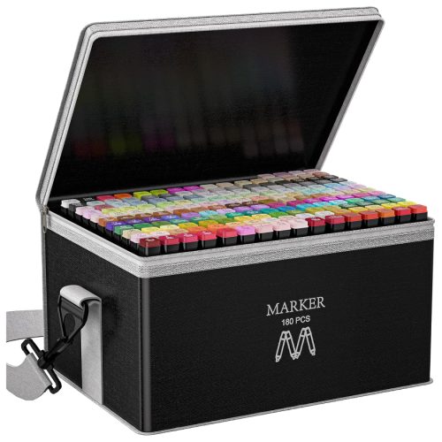 AOMEES Felt Pens 180 + 4 Colours