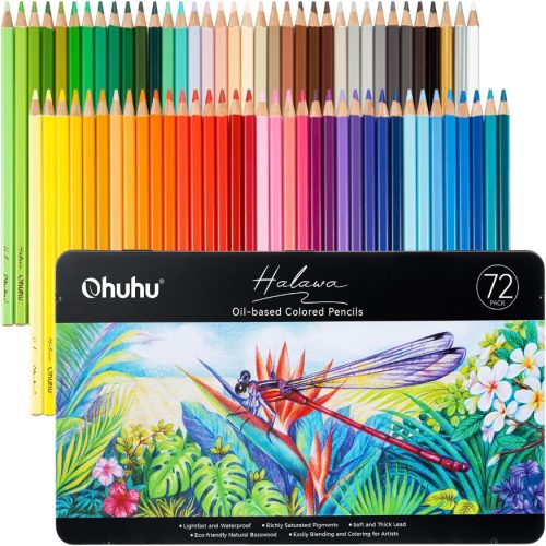 Ohuhu Colouring Pencils, 72 Colors